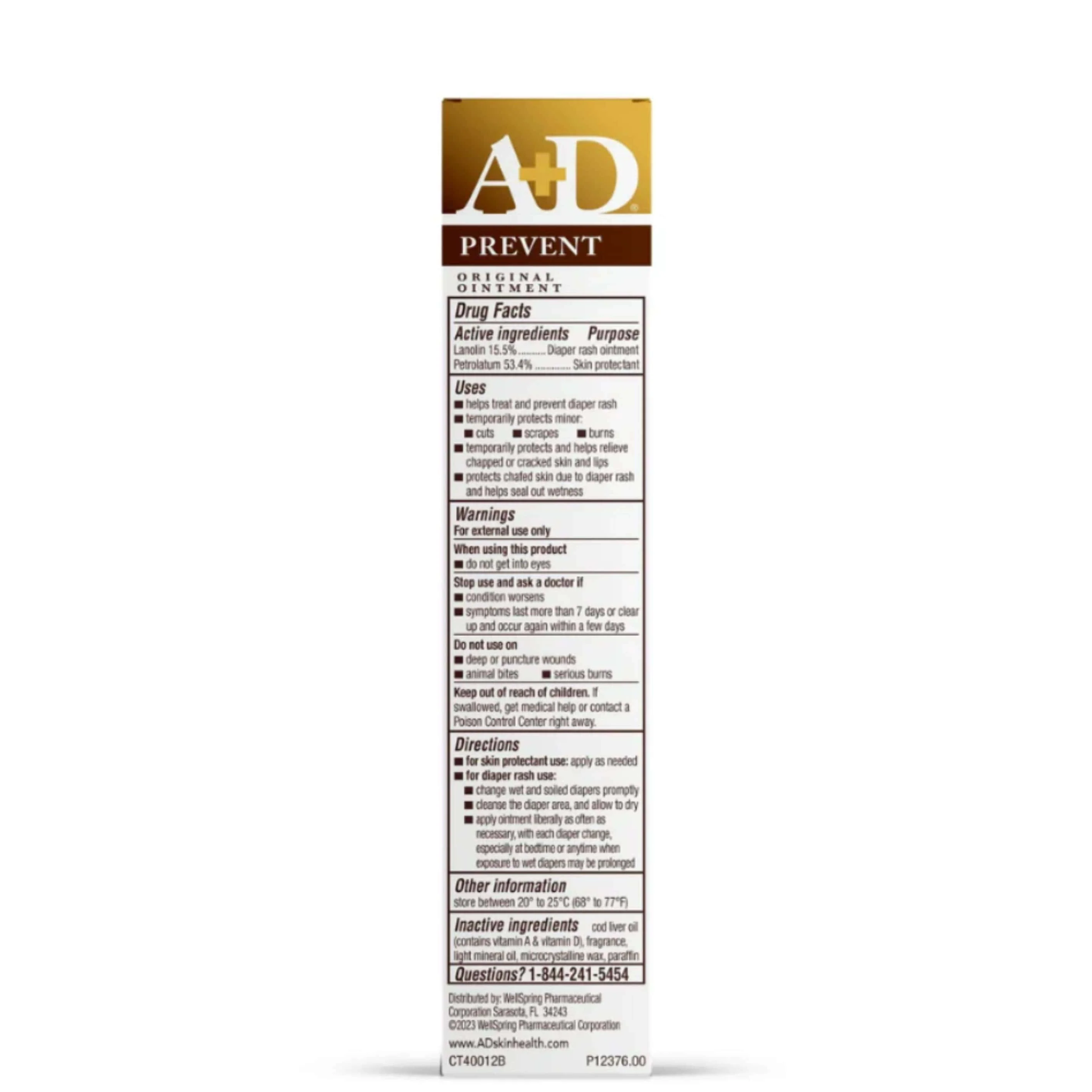 A+D - Original Diaper Rash Ointment 1.5 Oz - 36 Pack - Image 3