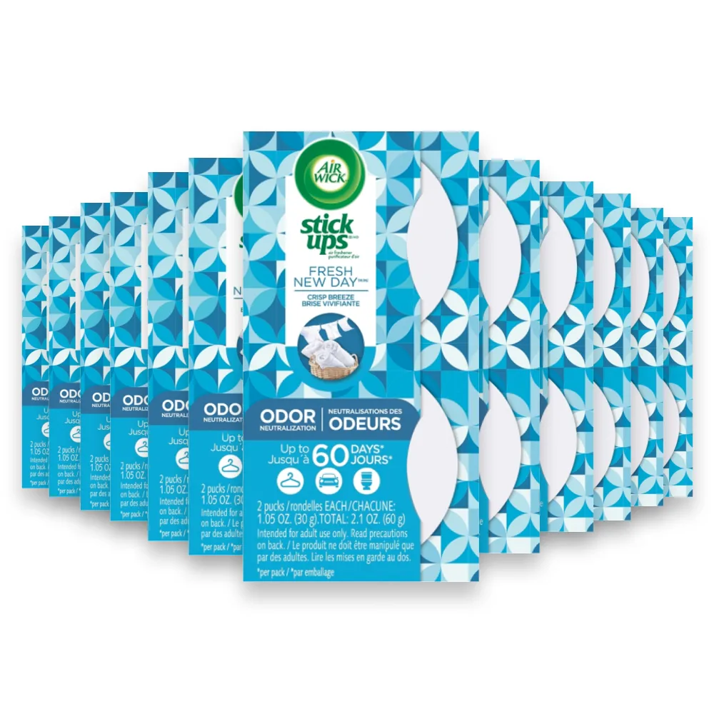 Air Wick - Air Freshener Stick, Crisp Breeze - 2.1 Oz - 12 Pack