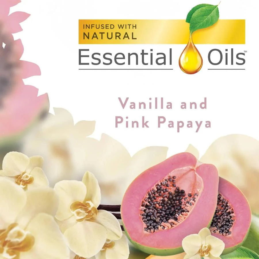 Air Wick - Scented Oil, Vanilla & Pink Papaya - 3.38 Oz -(5 Ct Each) - 5 Pack - Image 3
