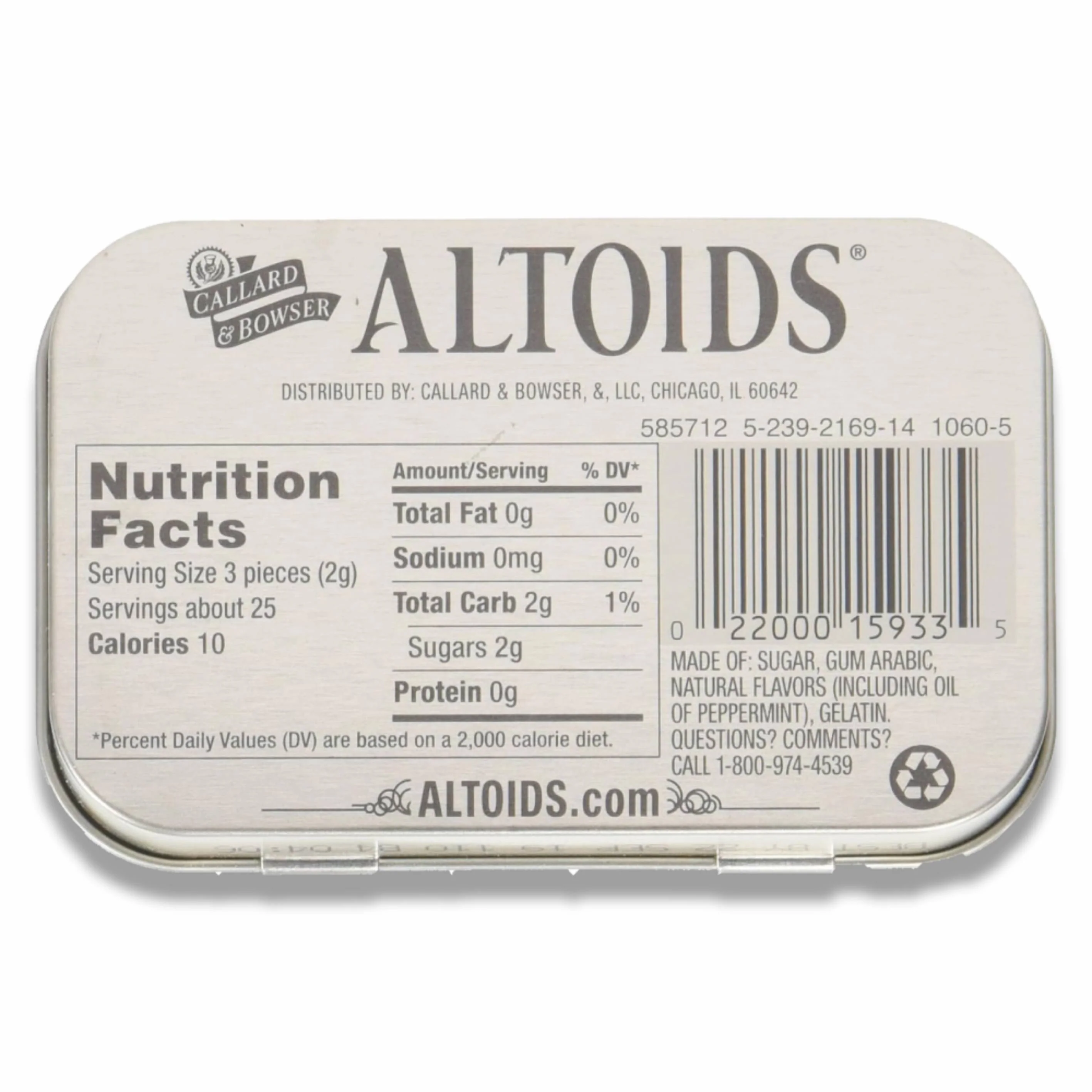 Altoids Peppermint Mints 1.76 oz Tin – 12 Pack Bulk - Image 4