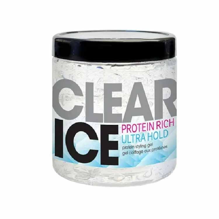 Ampro - Clear Ice Styling Gel ( Ultra Hold ) - 8.8 Oz - 12 Pack - Image 2