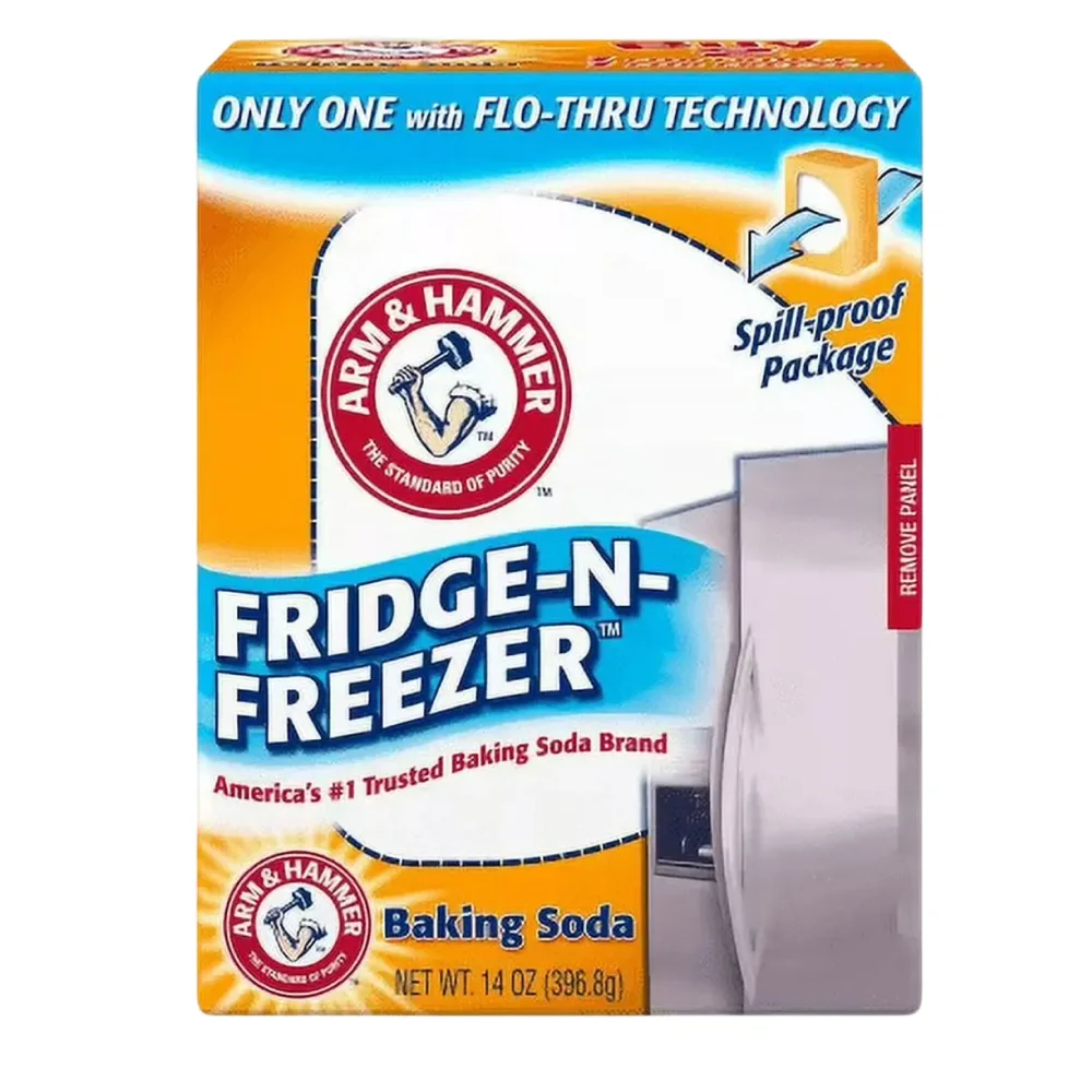 Arm & Hammer Baking Soda Fridge n Freezer Odor Absorber - 14 Oz - 12 Pack - Image 2