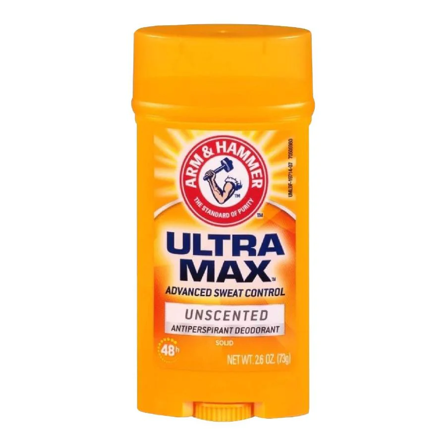 Arm & Hammer  Deodorant UltraMax Invisible Solid Unscented, 2.6 oz - 12 Pack - Image 2