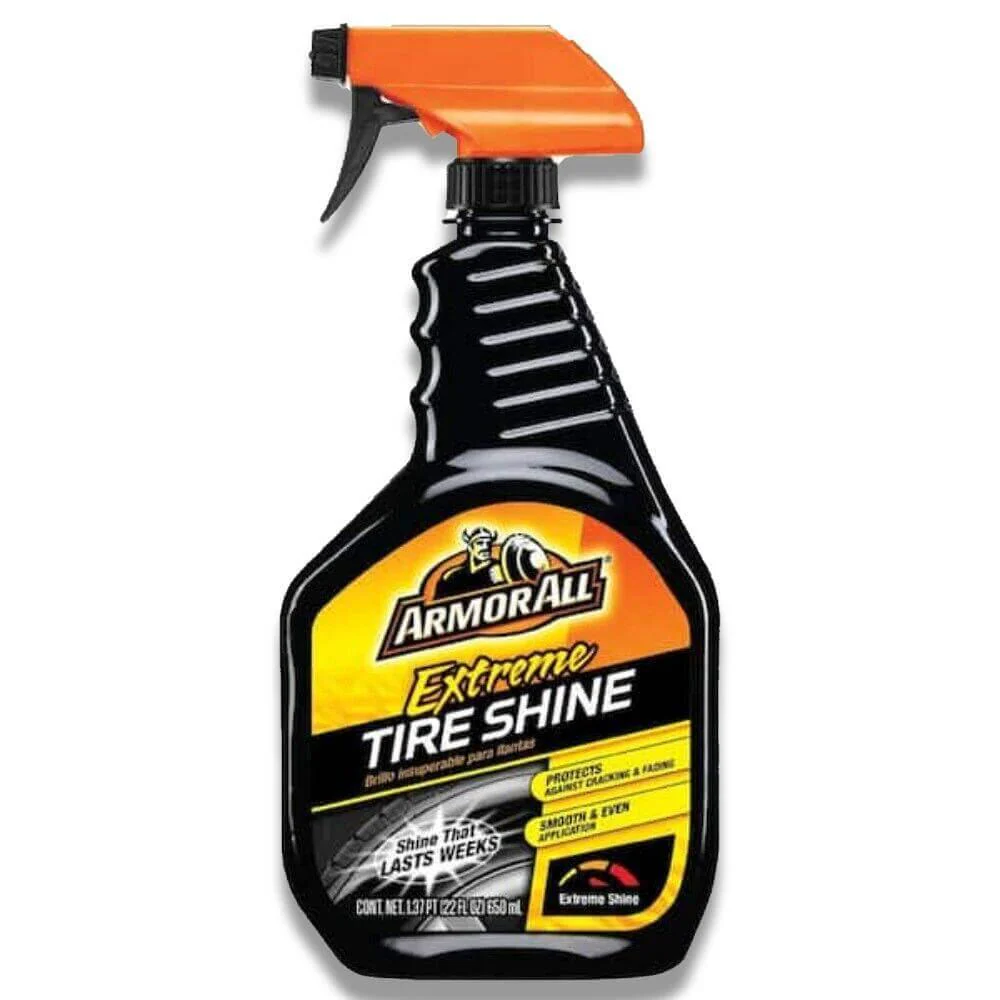 Armor All - Extreme Tire Shine Spray, Wheel/Tire Gloss Coating, Bottle - 22 Oz - 6 Pack - Image 2