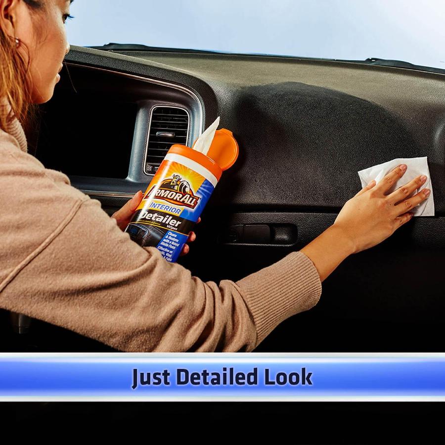 Armor All Interior Detailer Wipes Automotive Wash 25 ct - 6 Pack - Image 3