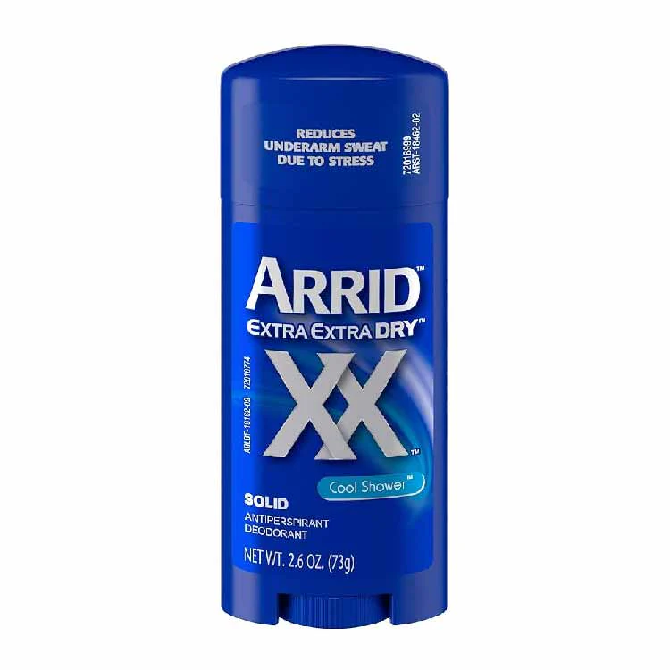 Arrid Extra Dry Solid  Antiperspirant Cool Shower 2.6 oz - 12 Pack - Image 2