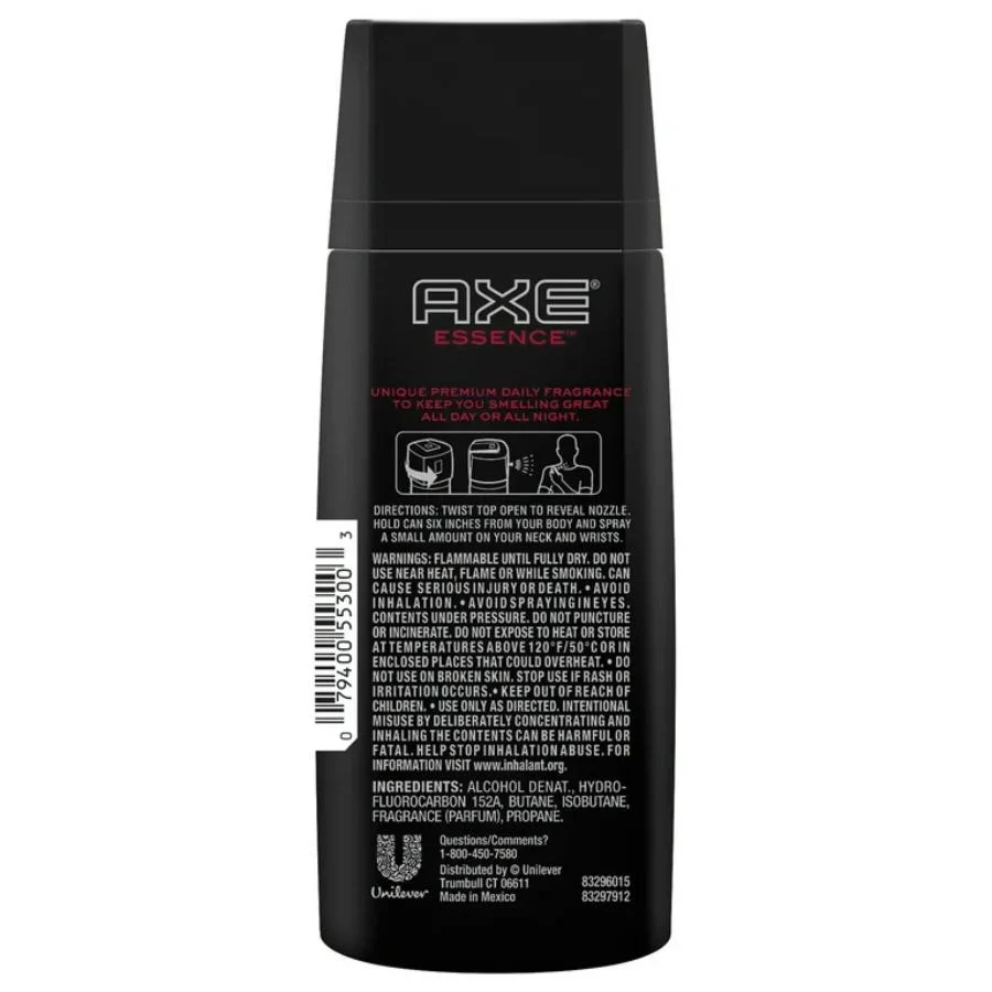 Axe - Body Spray Deodorant 4 oz for Men, Essence - 12 Pack - Image 3