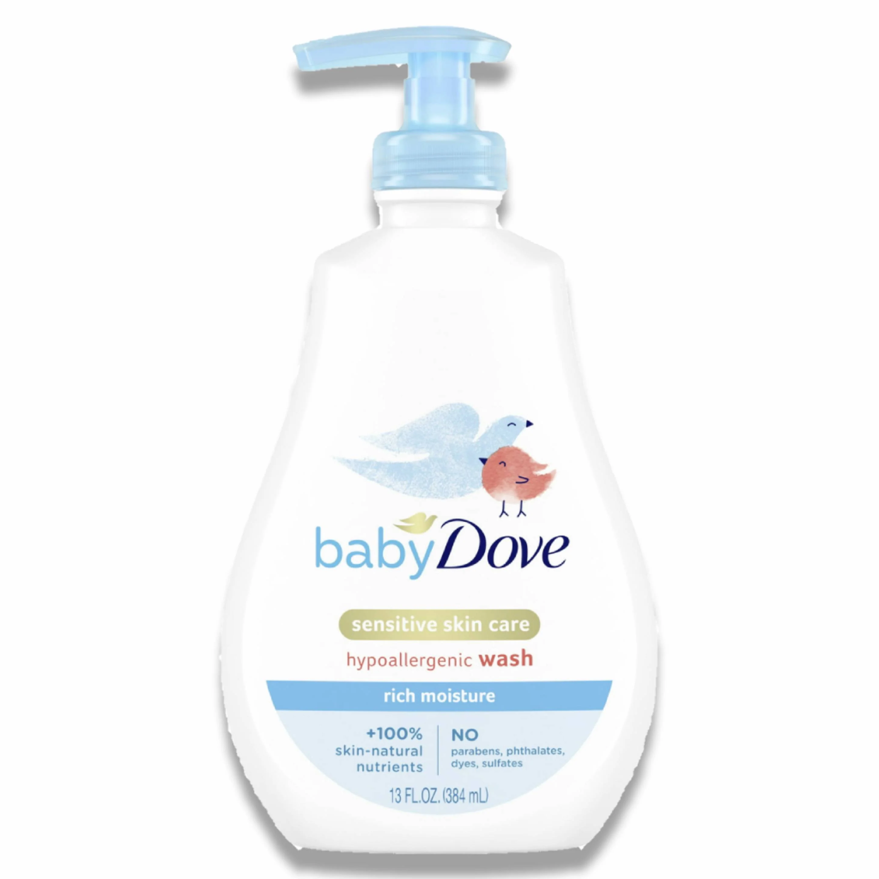 Baby Dove - Rich Moisture Hypoallergnic Wash Newborn Sensitive Skin - 13 fl Oz - 4 Pack - Image 2