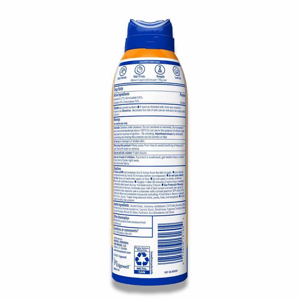 Banana Boat - Ultra Sport Clear Sunscreen Spray SPF60 - 6 Oz - 12 Pack - Image 3