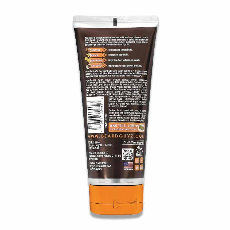 Beard Guyz - 2-in-1 Wash & Tame, Conditioner - 6.7 oz - 12 Pack - Image 3