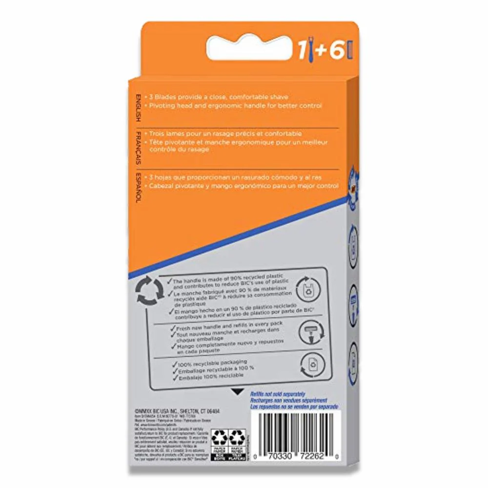 BiC - Hybrid Advance for Men, Shaver System - 1 Ea - 72 Pack - Image 3
