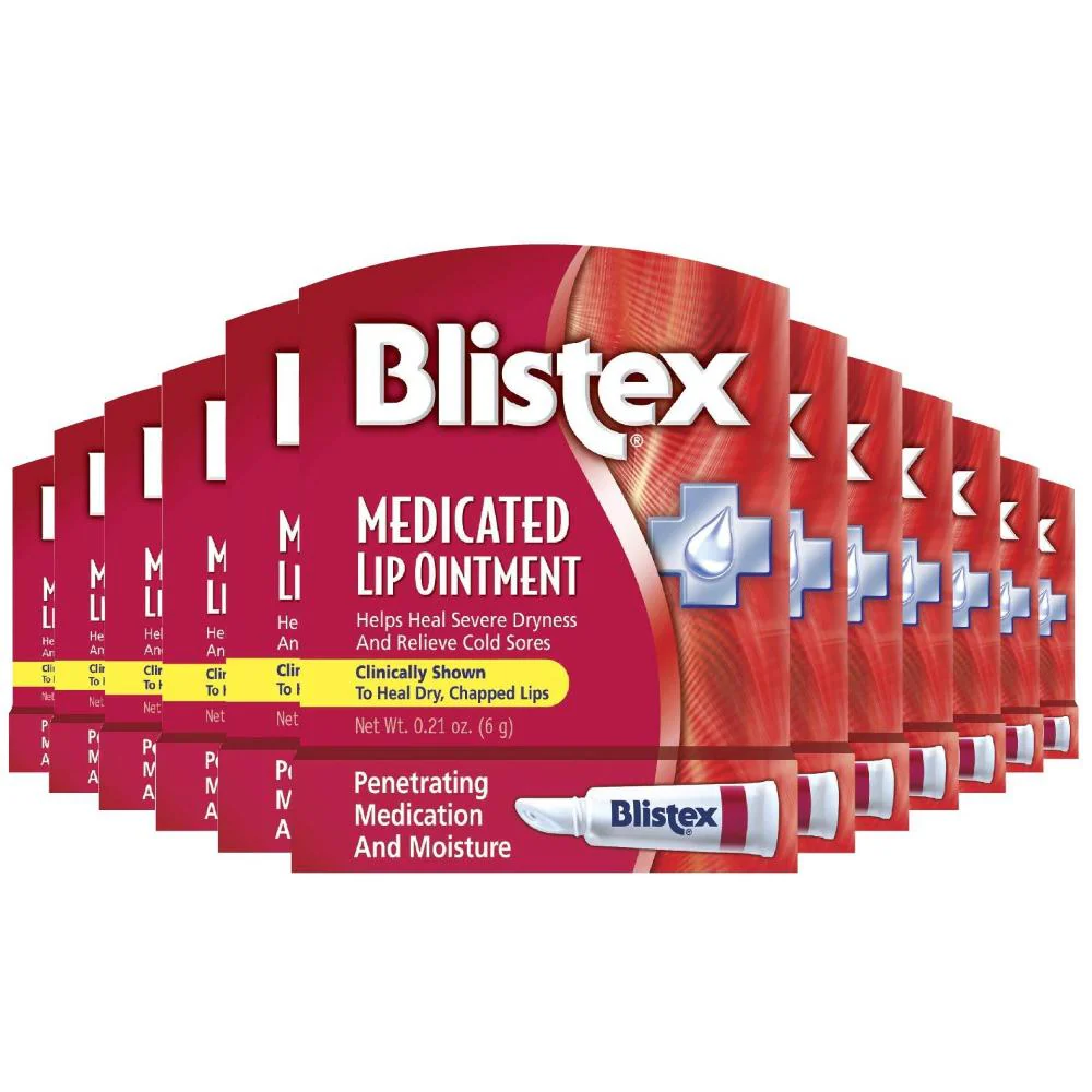 Blistex Medicated Lip Ointment 0.21 oz - 24 Pack