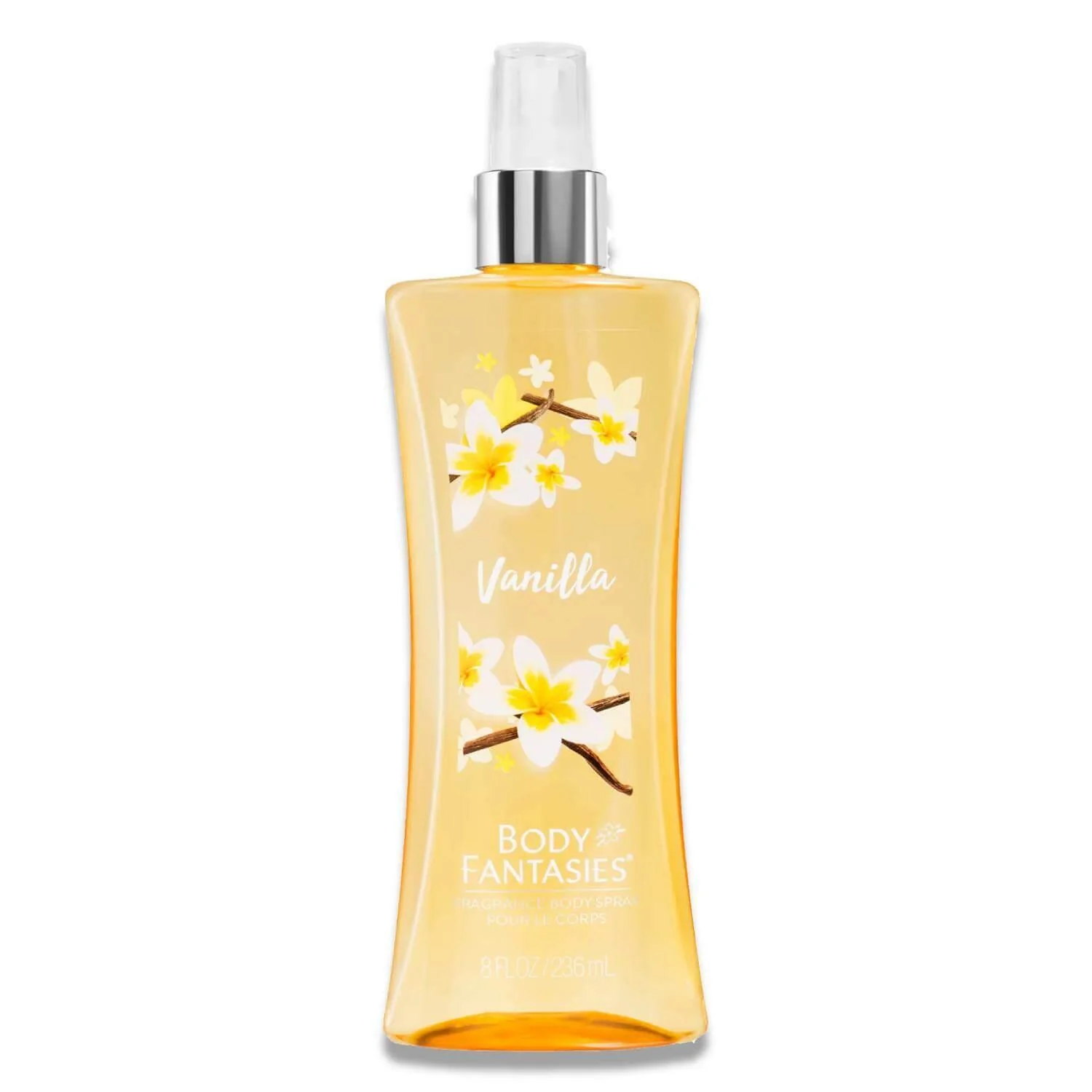 Body Fantasies - Body Spray Vanilla 8 oz - 12 Pack - Image 2