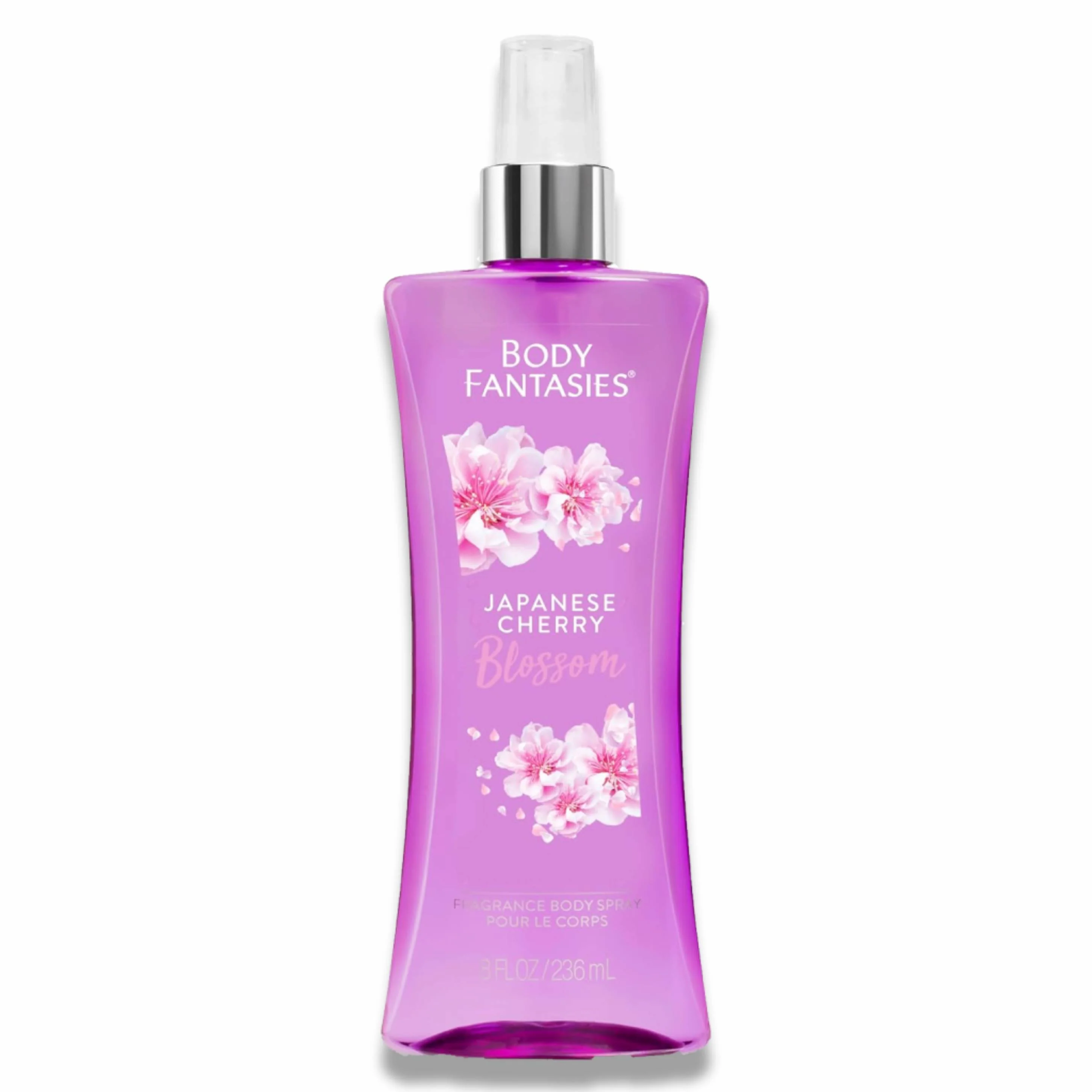 Body Fantasies - Signature Japanese Body Spray Cherry Blossom Fragrance  8 oz - 12 Pack - Image 2