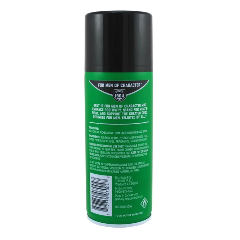 Brut - Deodorant Spray Classic Scent  10 oz- 12 Pack - Image 3