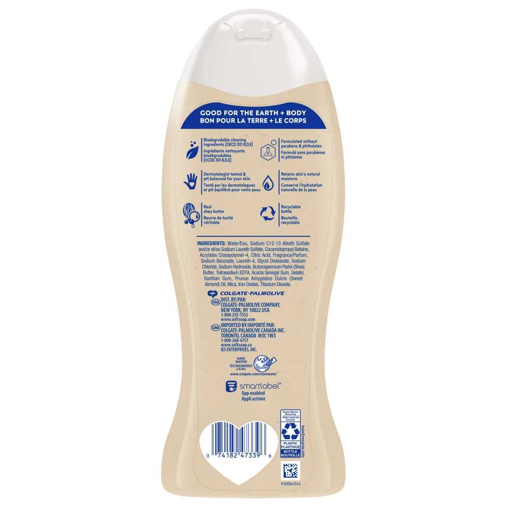 Softsoap - Body Wash, Moisturizing Shea And Almond Oil Scent - 20 Oz - 4 Pack - Image 5