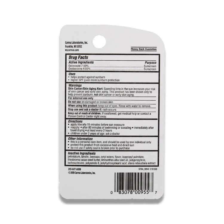 Carmex - Daily Care Moisturizing Lip Balm Tube Fresh Cherry SPF 15 0.35 oz - 12 Pack - Image 3