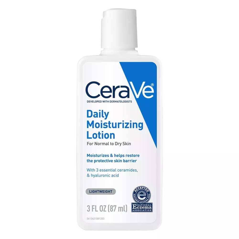 CeraVe - Daily Moisturizing Face and Body Lotion for Normal to Dry Skin 3 Oz - 24 Pack - Image 2