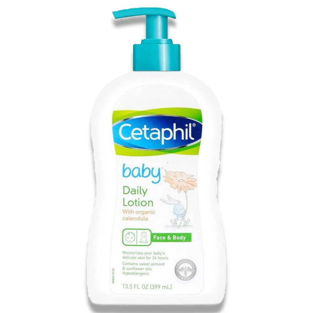 Cetaphil - Baby Daily Lotion, Face & Body -13.5 Oz - 12 Pack - Image 2