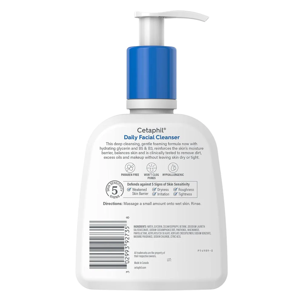 Cetaphil - Daily Facial Cleanser - 8 Oz - 12 Pack - Image 3