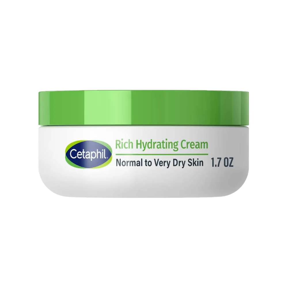 Cetaphil - Rich Hydrating Face Cream with Hyaluronic Acid - 1.7 Oz - 12 Pack - Image 3