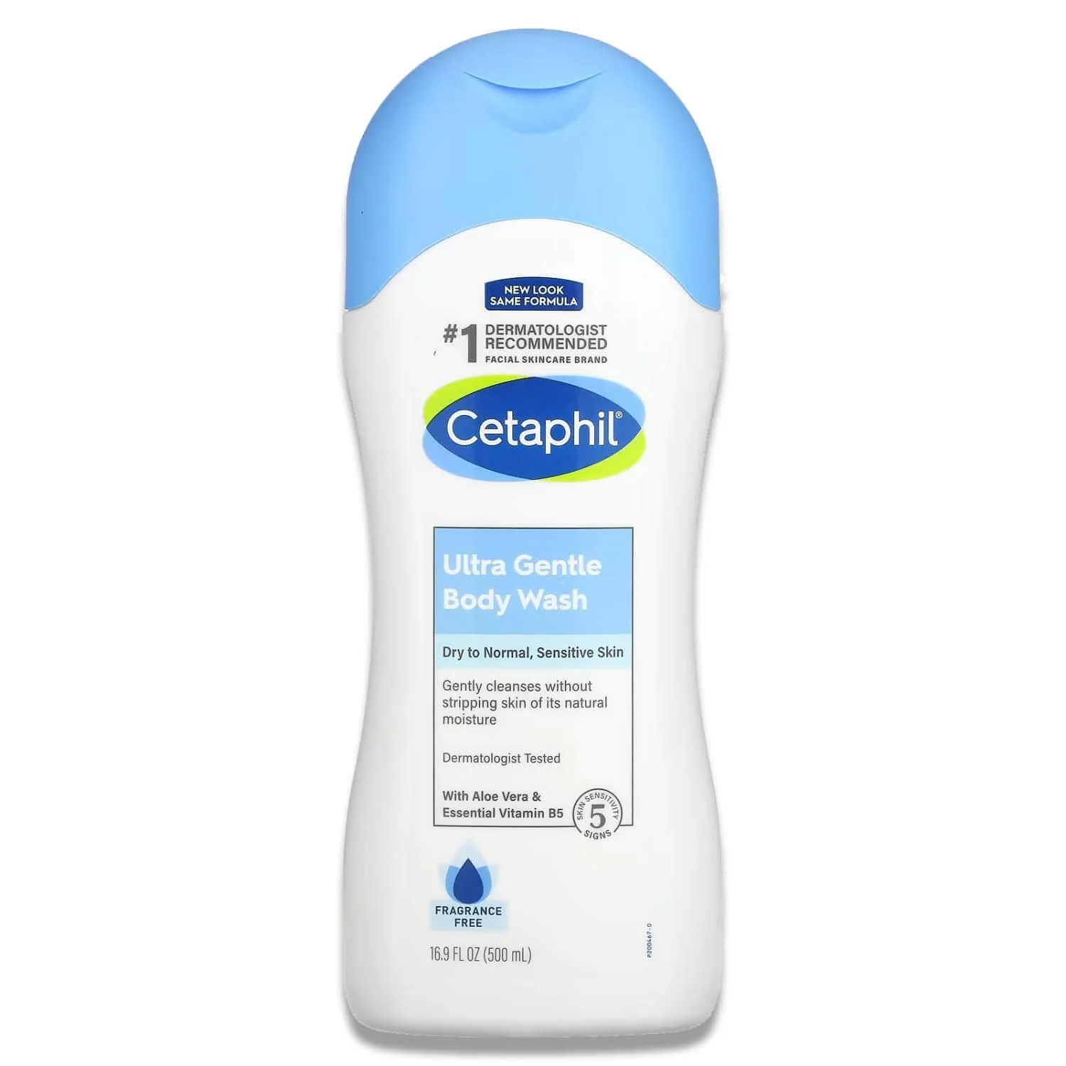 Cetaphil - Ultra Gentle Body Wash Fragrance Free  16.9 Oz - 12 Pack - Image 2