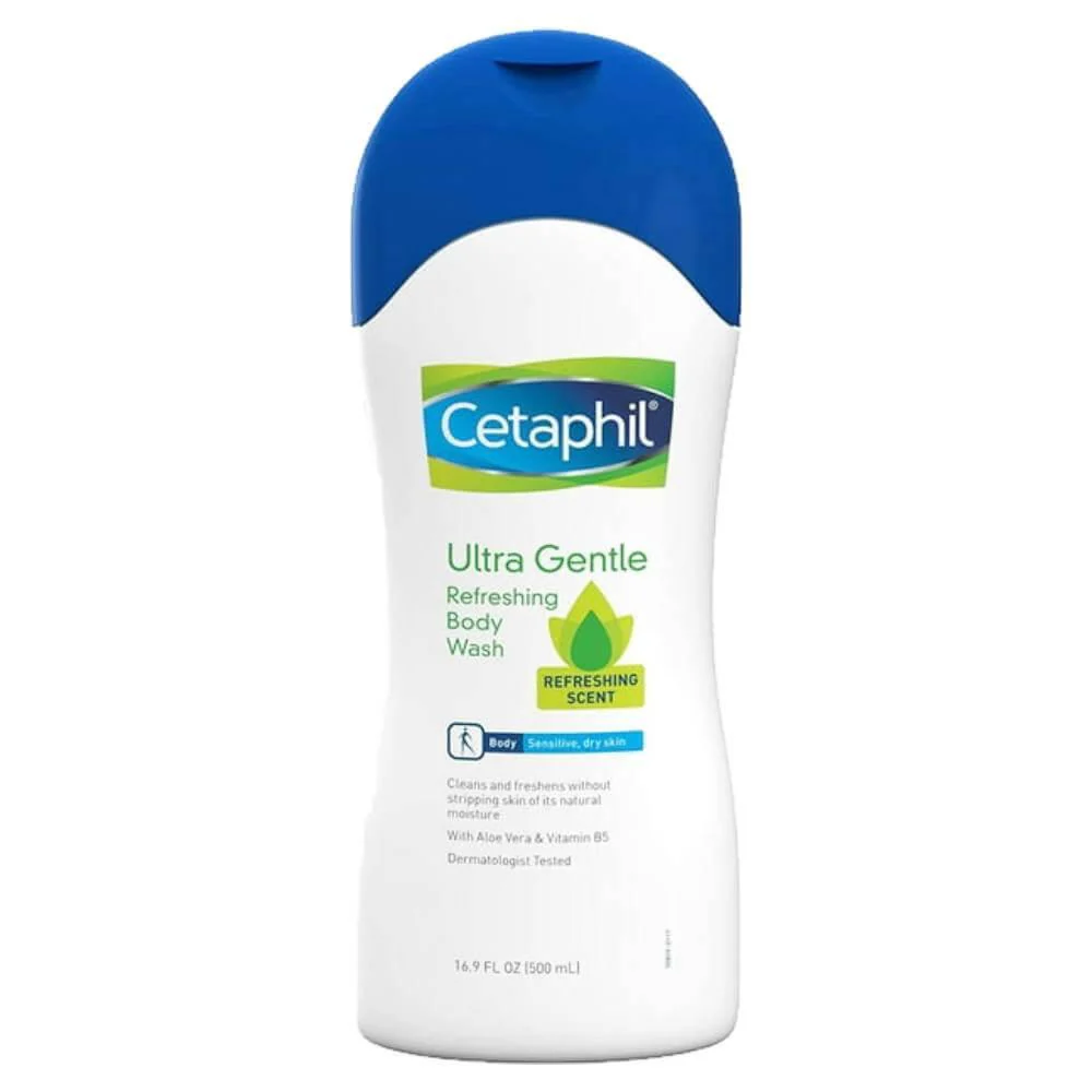 Cetaphil - Ultra Gentle Body Wash Refreshing Scent - 16.9 Oz - 12 Pack - Image 2