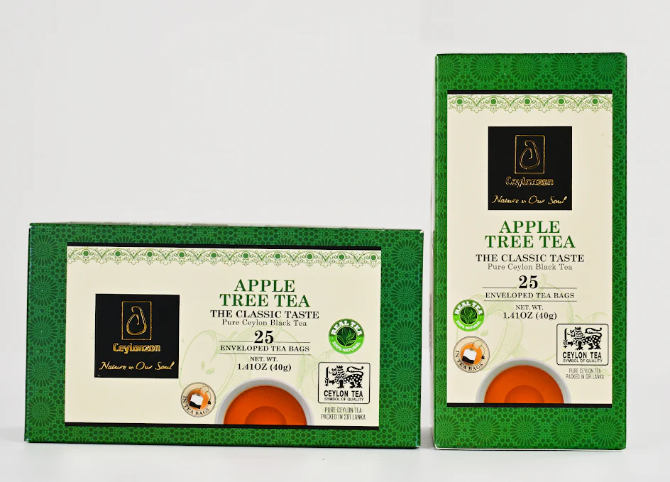 Ceylonzon - Apple Tree Tea - 25 Ct - 12 Pack
