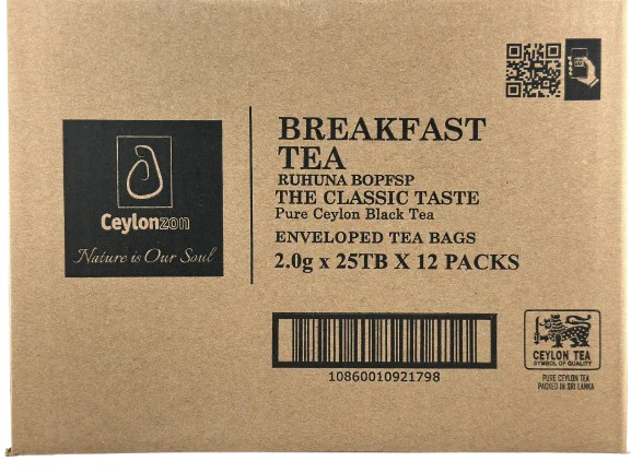 Ceylonzon - Ceylon Breakfast Tea - 25 Ct - 12 Pack - Image 3