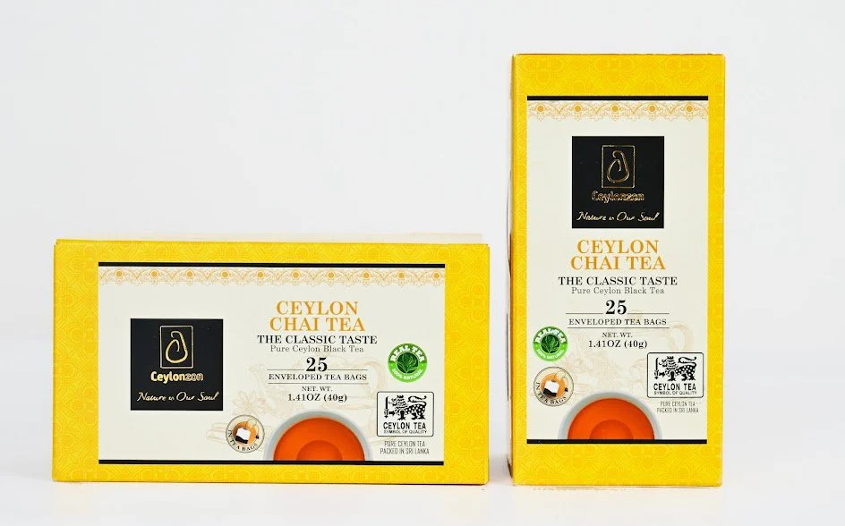 Ceylonzon - Ceylon Chai Tea - 25 Ct - 12 Pack