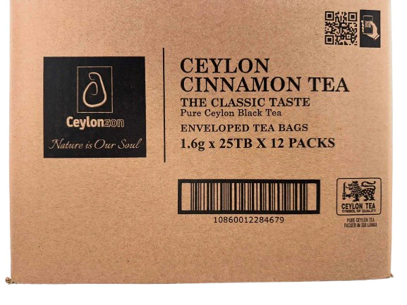 Ceylonzon - Ceylon Cinnamon Tea - 25 Ct - 12 Pack - Image 3