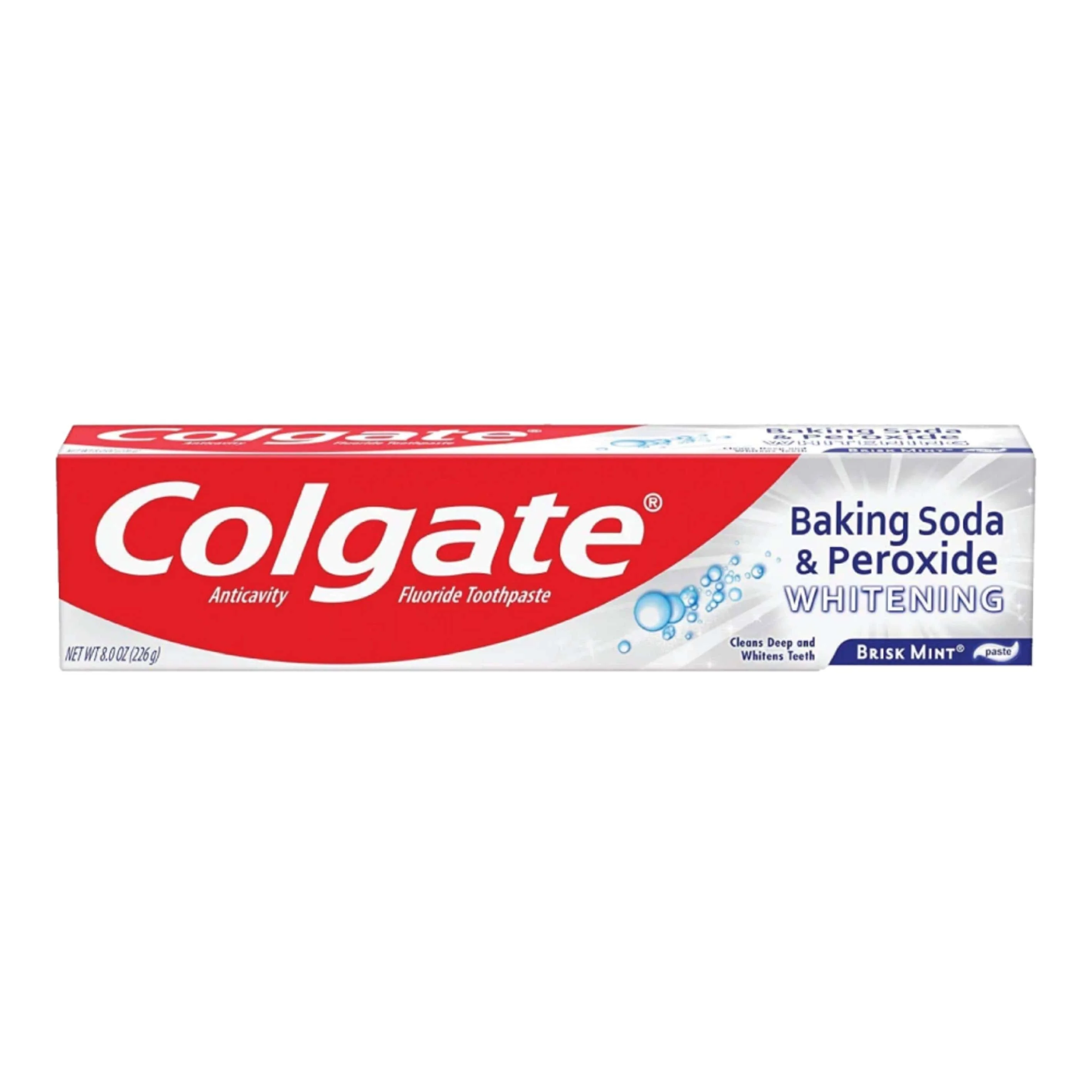 Colgate - Baking Soda & Peroxide Whitening 8 oz - 5 Pack - Image 2