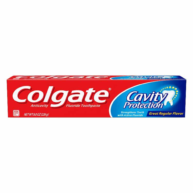 Colgate Cavity Protection with Fluoride Great regular White  8 oz - 24 Pack - Image 2