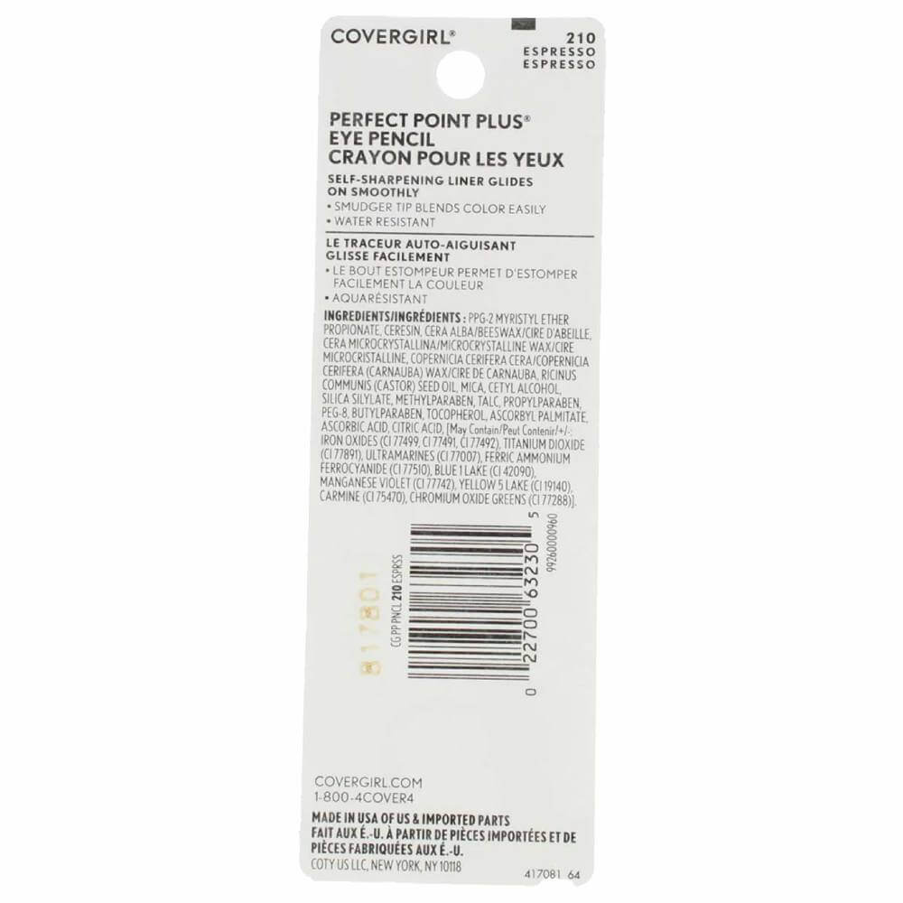 Covergirl - Perfect Point PLUS Eyeliner Pencil, Espresso - .008 Oz (230 Mg) - 72 Pack - Image 3