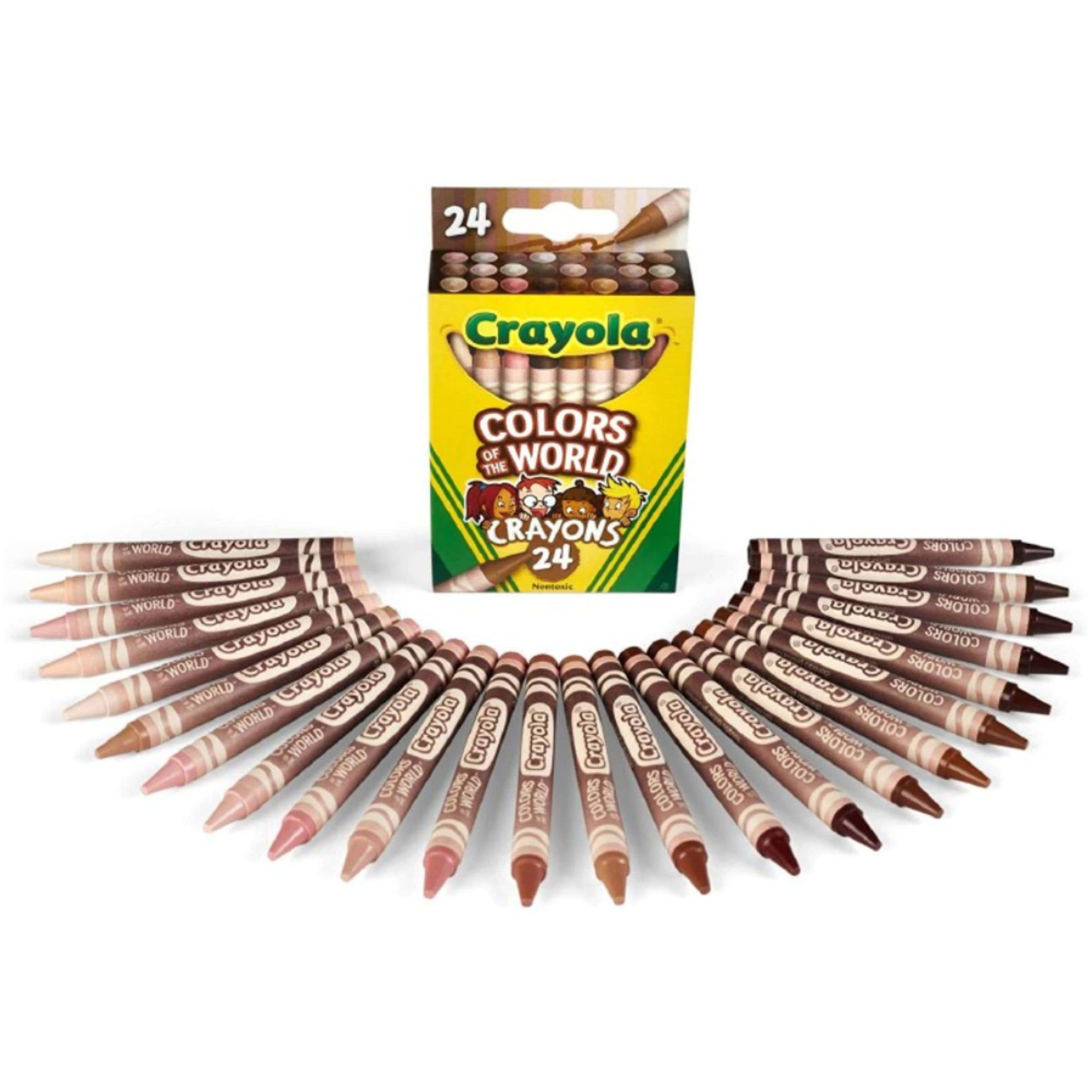 Crayola - Colors of the World Crayons - 24 Count - 48 Pack - Image 4