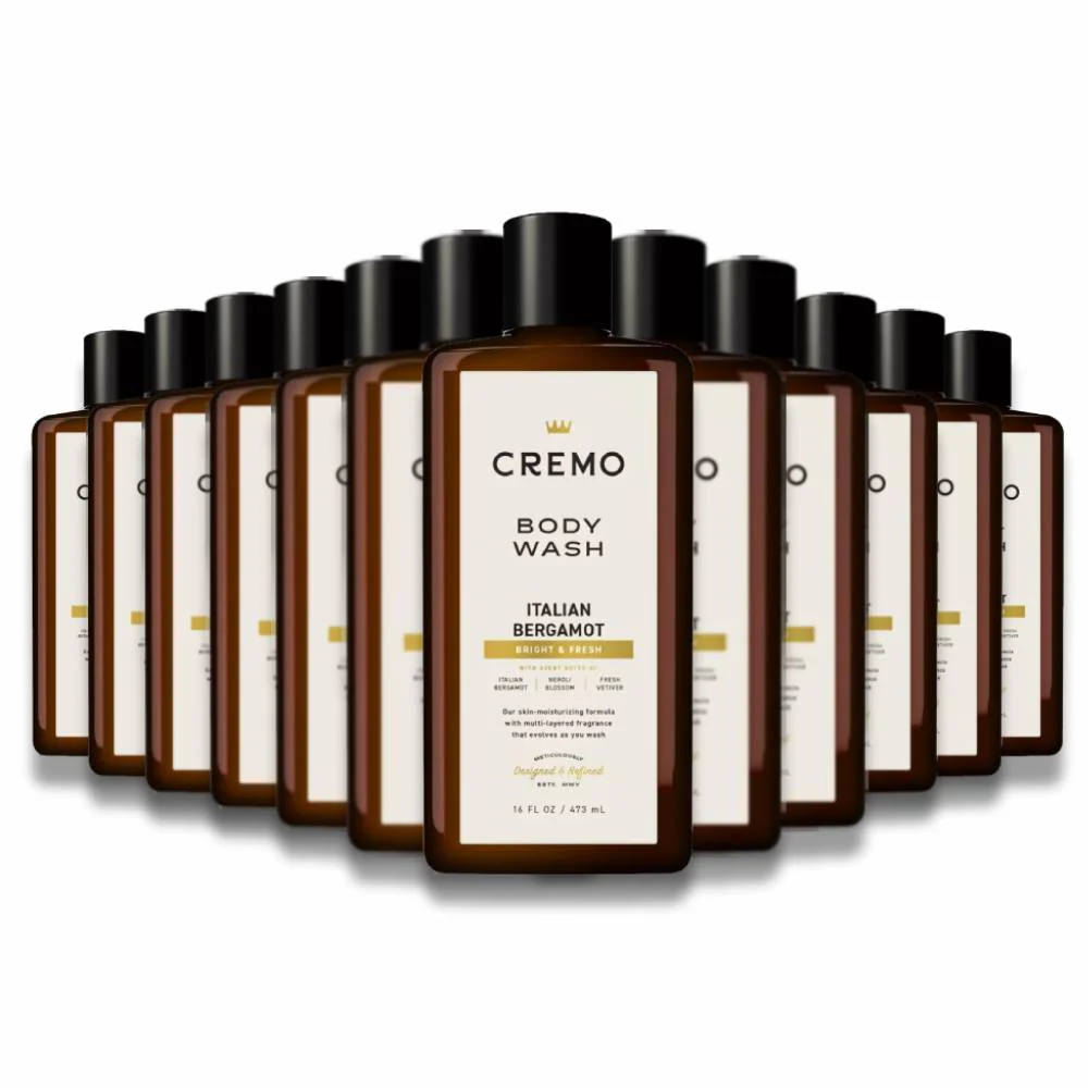 Cremo - Italian Bergamot Body Wash - 16 Oz - 12 Pack