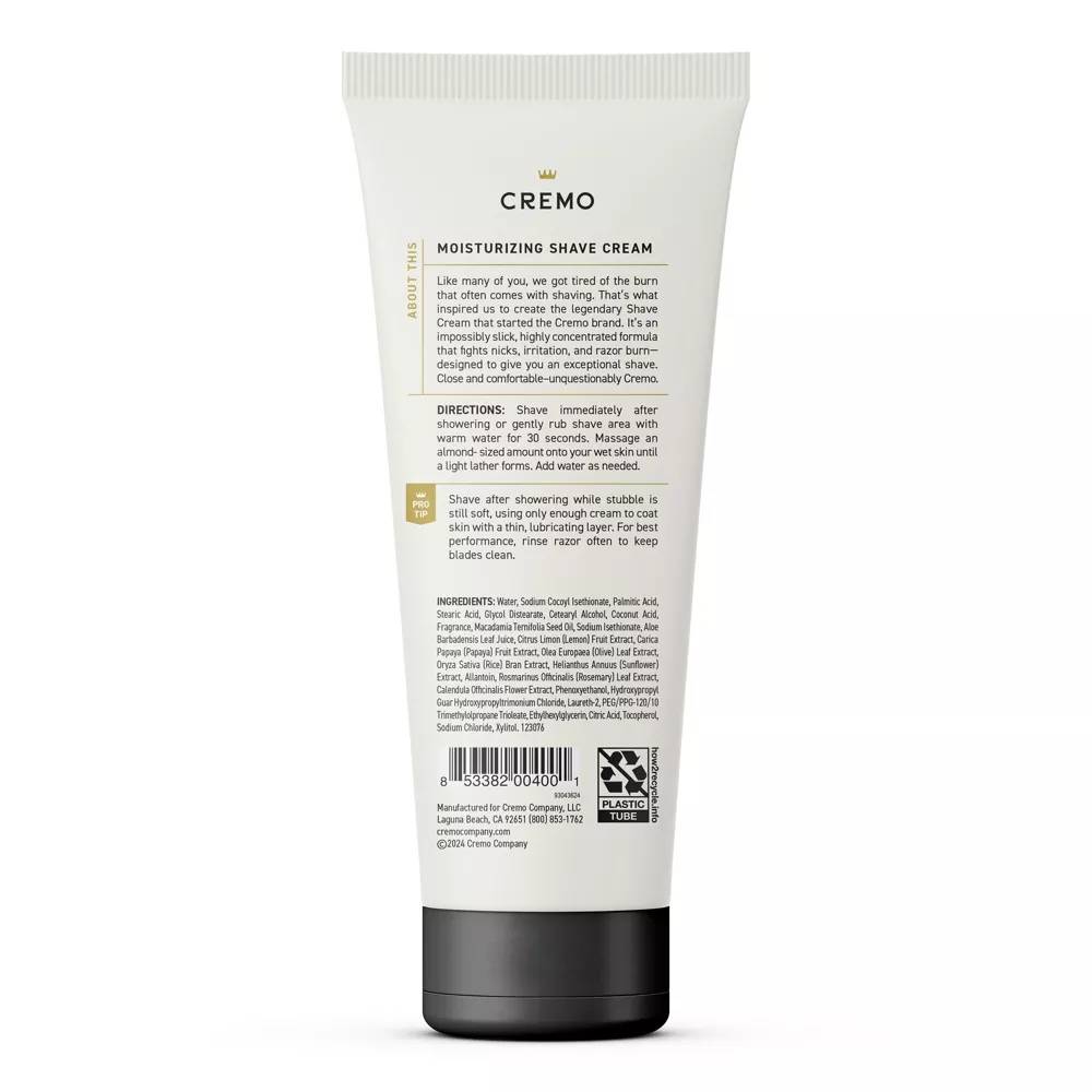 Cremo - Original Shave Cream, Classic Citrus - 6 Oz - 12 Pack - Image 3