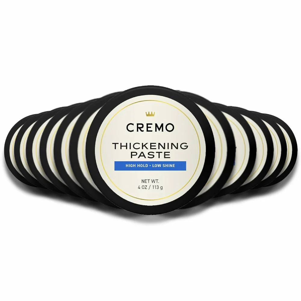 Cremo - Thickening Paste, High Hold, Low Shine, 4 Oz - 4 Oz - 12 Pack