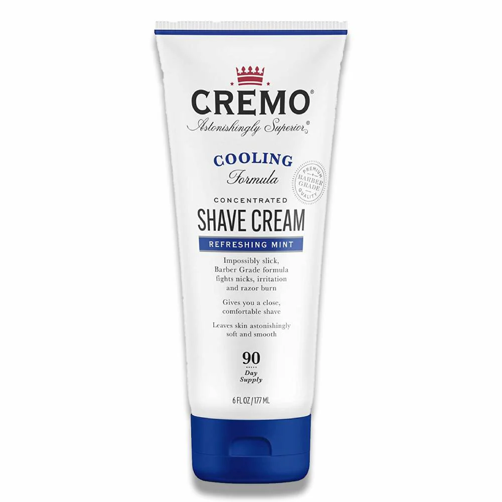 Cremo - Concentrated Mens Shave Cream 6 Fl Oz Cooling Formula Refreshing Mint Scent - 12 Pack - Image 2