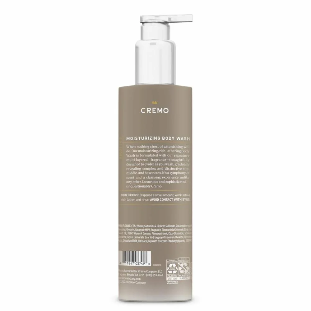Cremo - Skin Moisturizing Almond Bloom Women's Body Wash - 16 Oz - 12 Pack - Image 3