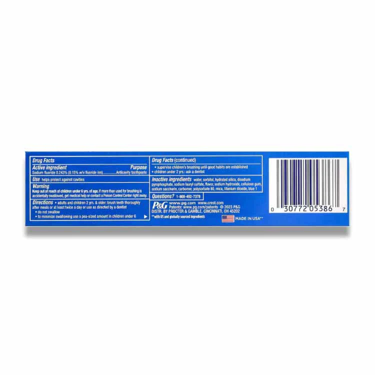Crest - 3D White Vibrant Mint Toothpaste  2.3 oz - 24 Pack - Image 3