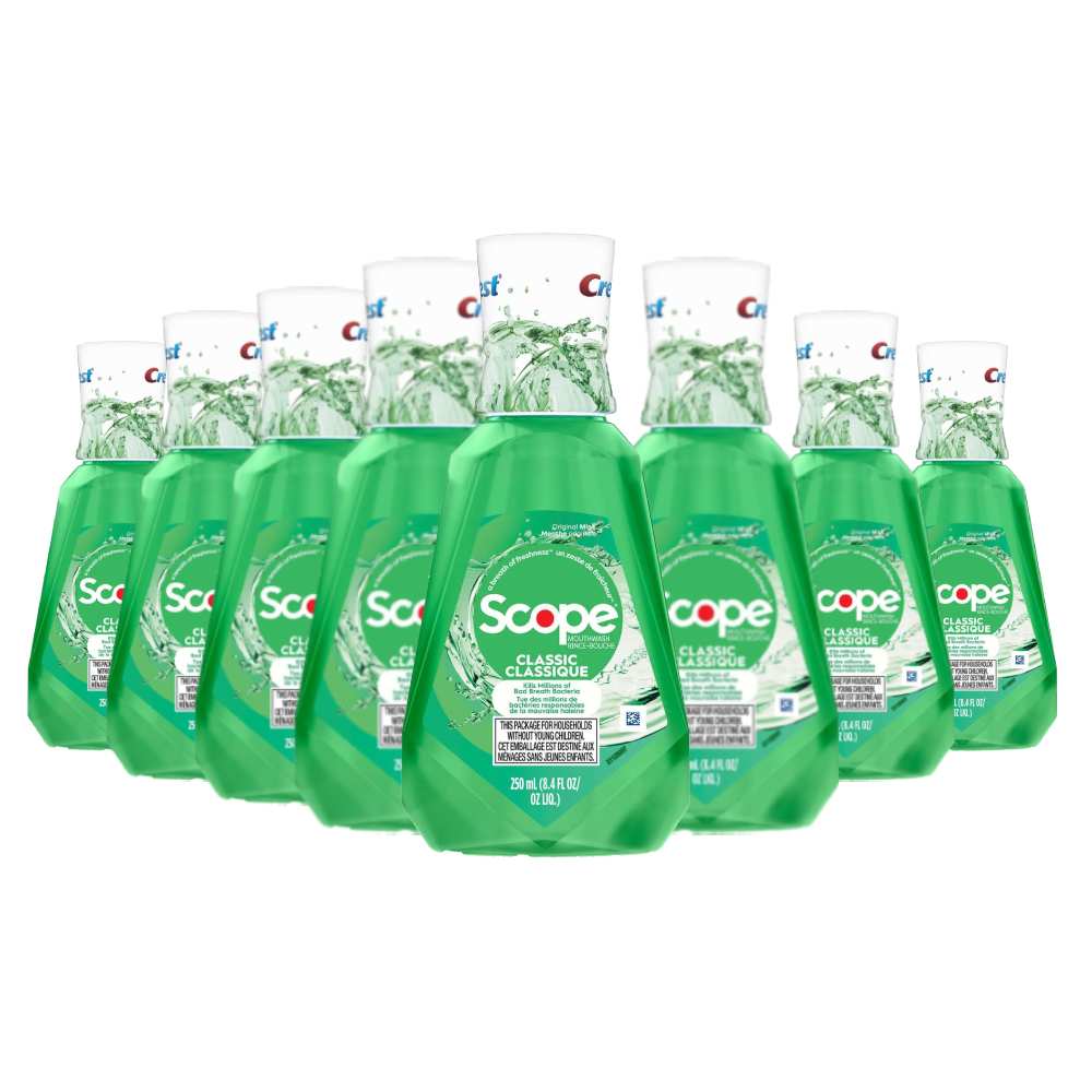 Crest - Scope Classic Original Mint - 8.4 Oz - 6 Pack