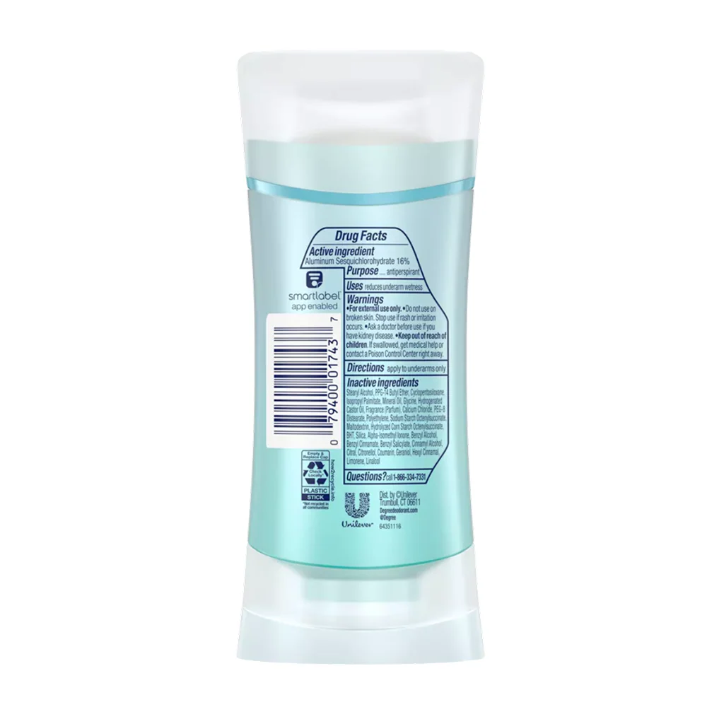 Degree - Antiperspirant & Deodorant Stick, Advanced Motionsense Sexy Intrigue - 2.6 Oz - 12 Pack - Image 3