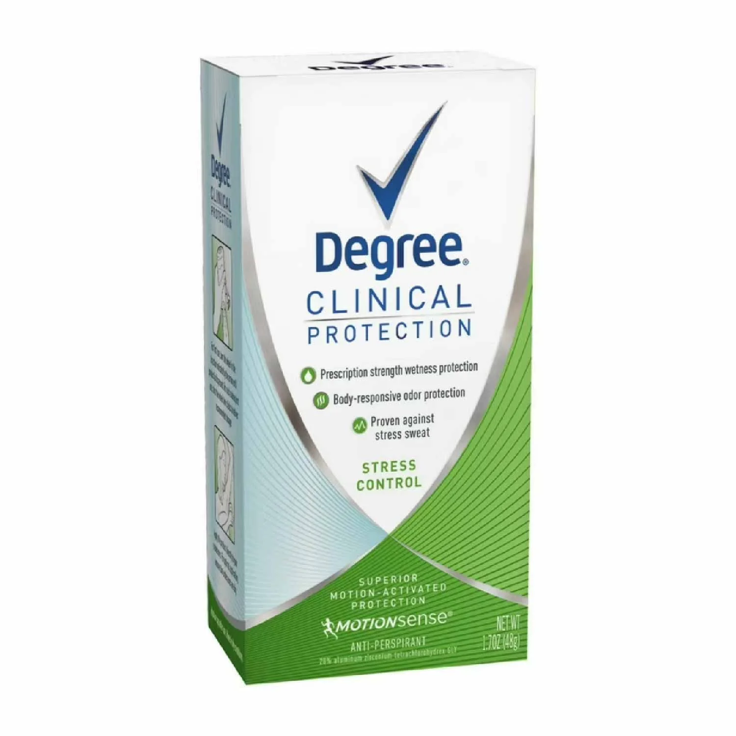 Degree Clinical Protection, Stress Control Deodorant - 1.7 Oz - 24 Pack - Image 2