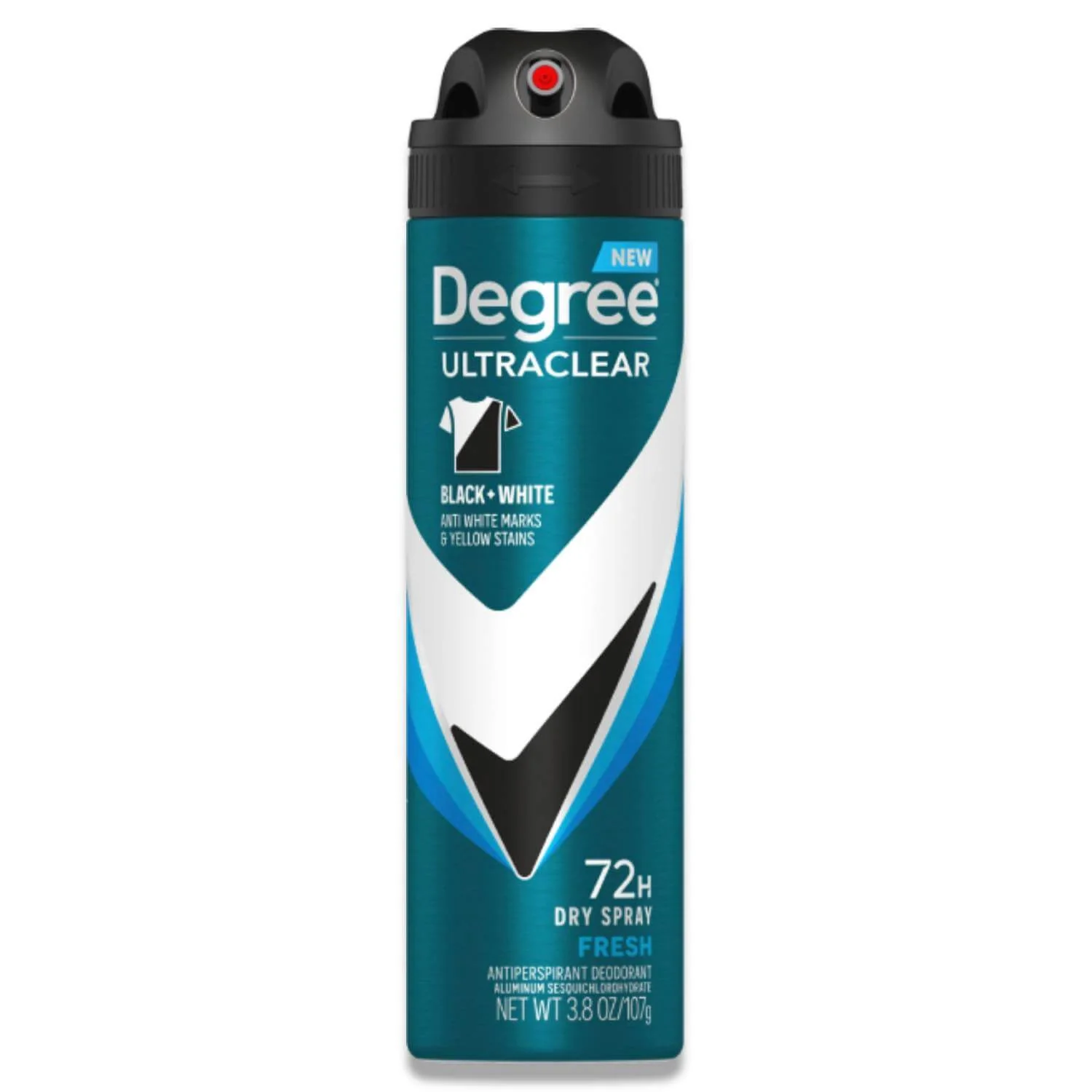 Degree - Antiperspirant Dry-Spray, Ultra Clear, Black & White - 3.8 Oz - 12 Pack - Image 2