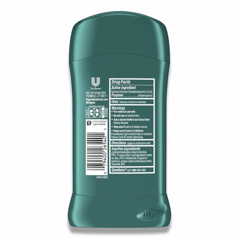Degree Men Antiperspirant Deodorant Cool Rush  2.7 Oz - 12 Pack - Image 2