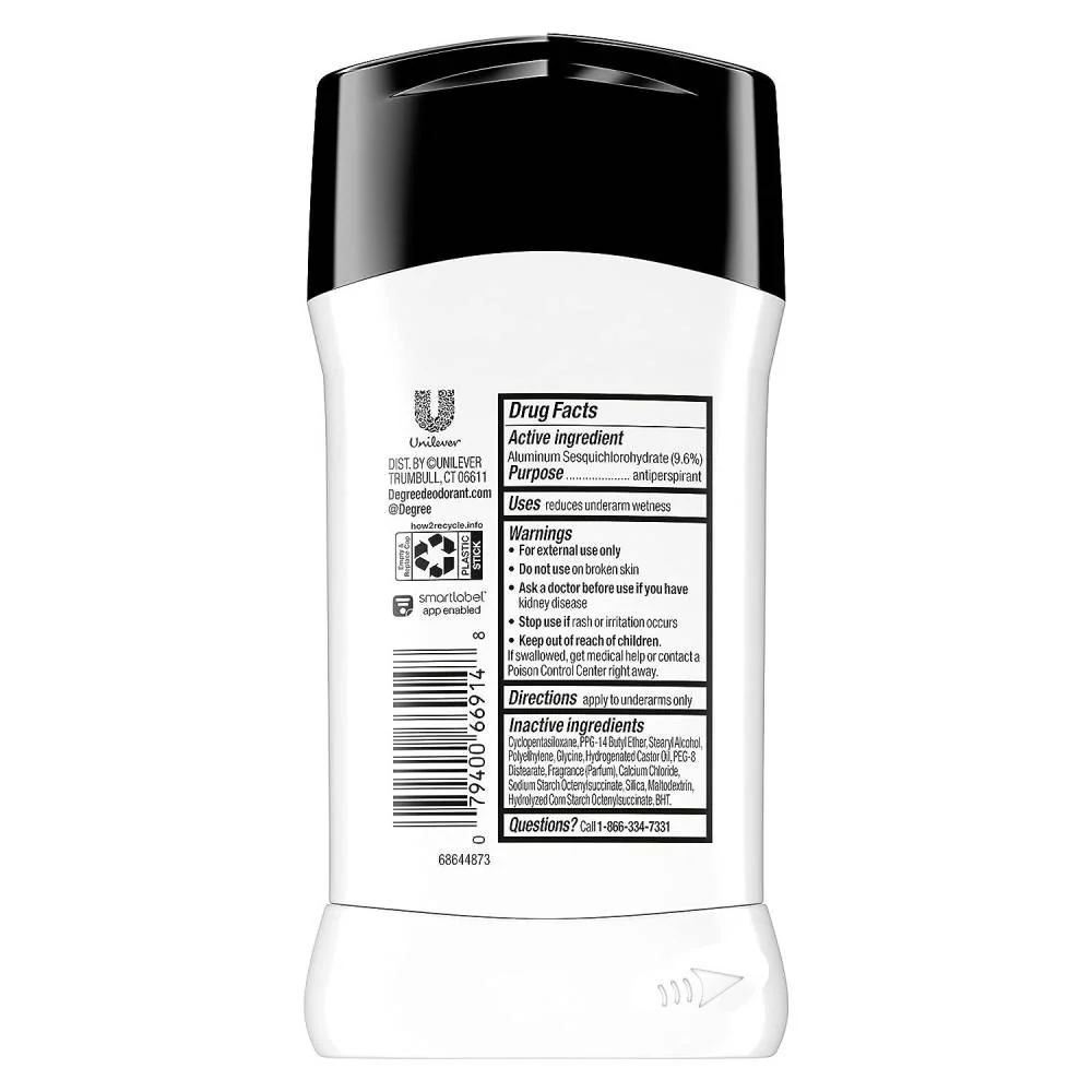 Degree - Men Fresh UltraClear Antiperspirant Deodorant 72-Hour, 2.7 Oz - 12 Pack - Image 3
