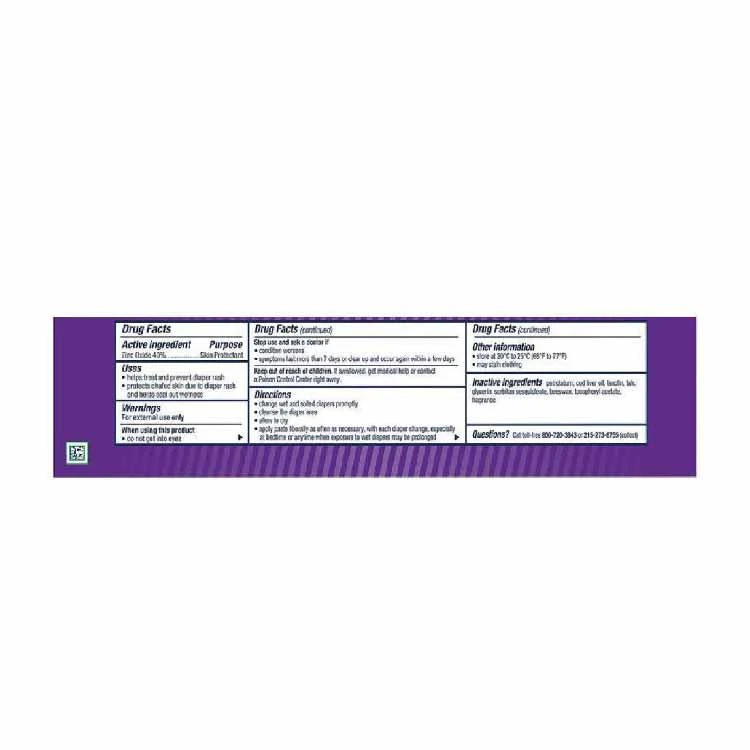 Desitin Maximum Strength Zinc Oxide Diaper Rash Paste 4.8 oz - 3 pack - Image 3