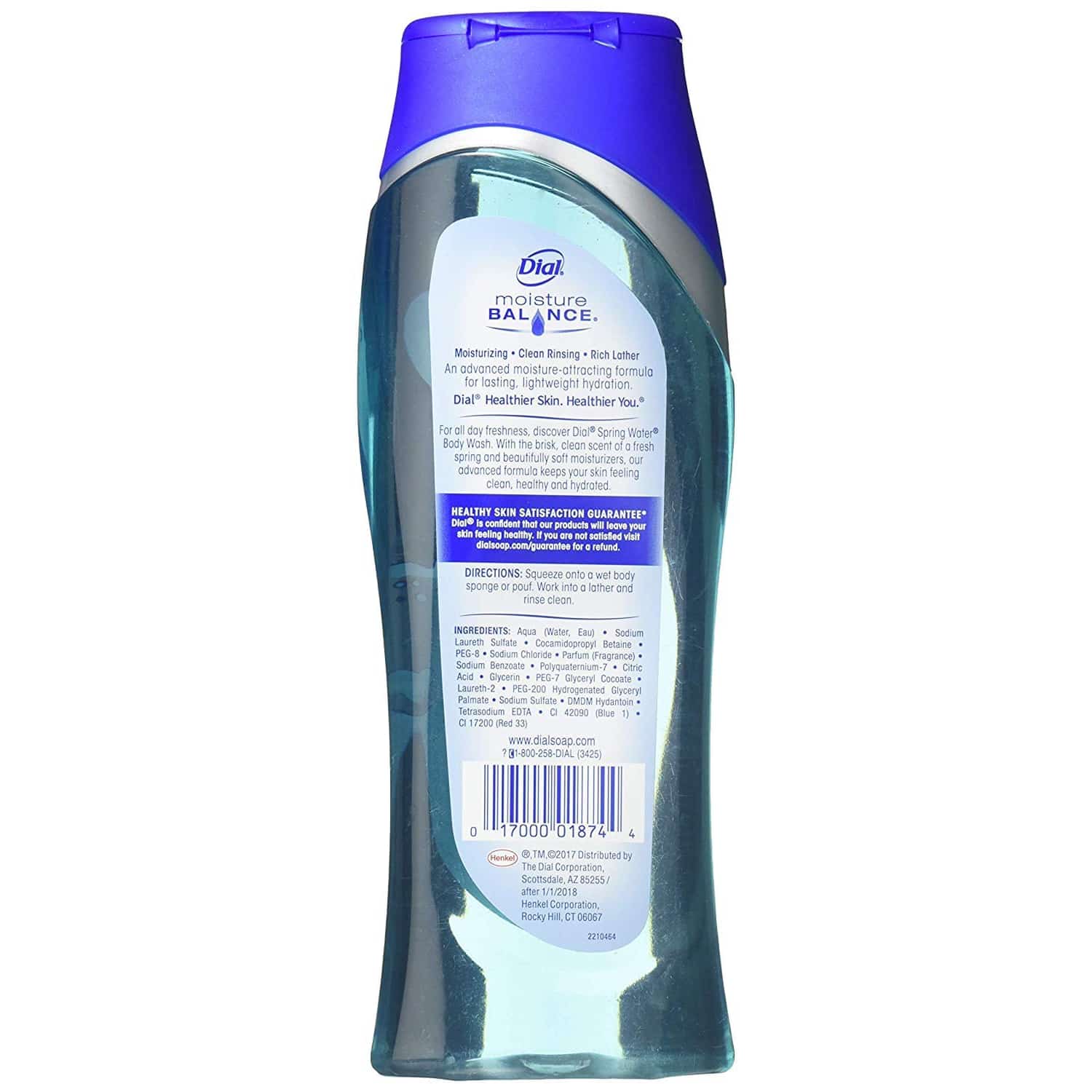 Dial Body Wash Spring Water – 16 oz – 6 Pack - Image 3