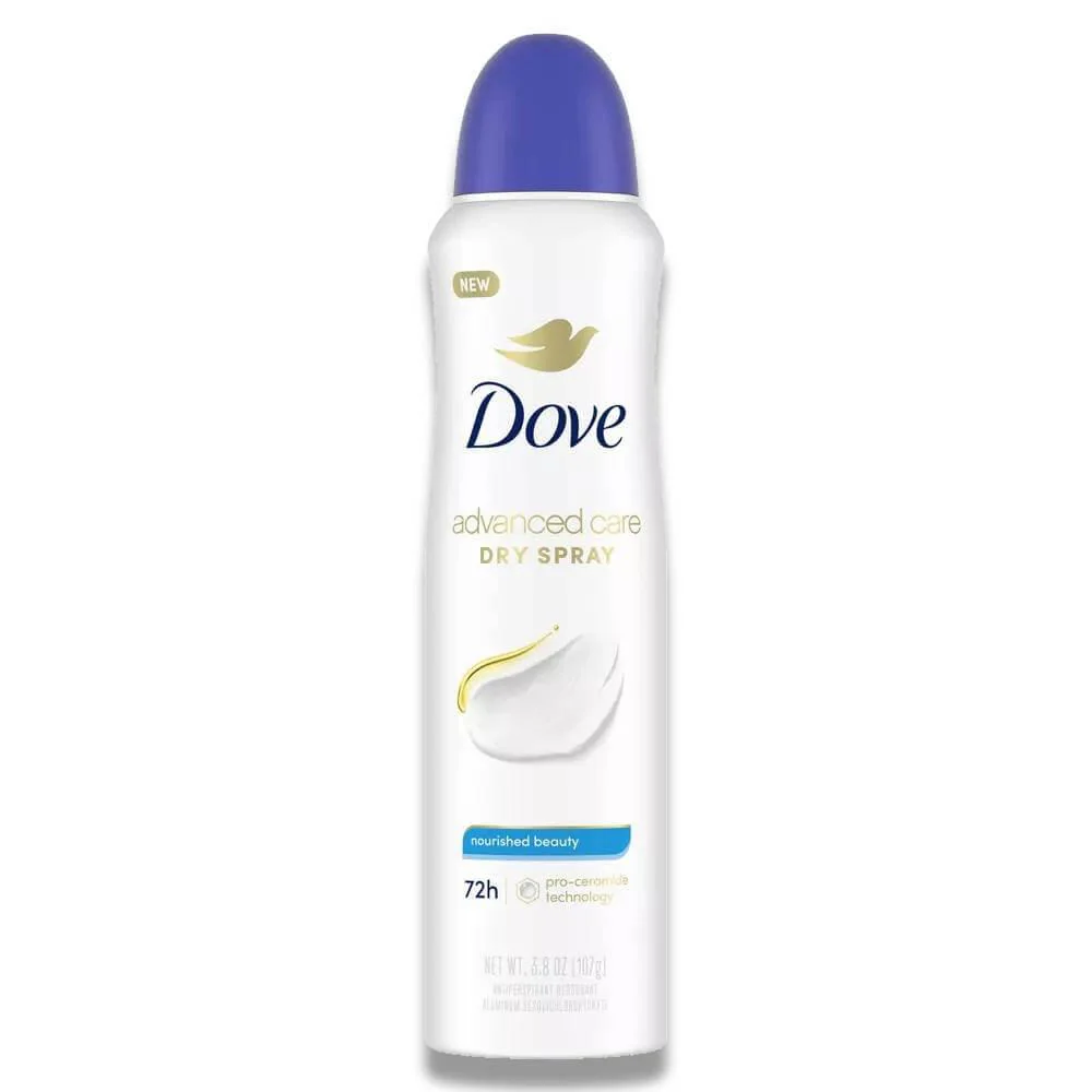 Dove - Advanced Care, Women's Antiperspirant & Deodorant, Dry Spray - 3.8 Oz - 12 Pack - Image 2